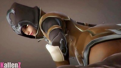 Overwatch Sombra 4 SFM & Blender three dimensional manga porn pornography Compilation