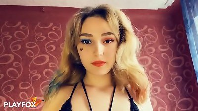 Magic glasses virtual reality gave me fuck-fest with Harley Quinn