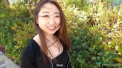 first time on camera sex with real asian Tokyo Nurse Miss Ai Okamoto - couch audition disrobing and displaying off her cute stunning body. pt1