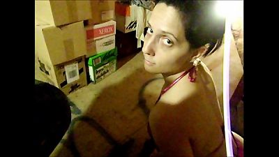 biotch wife MJ takes care of me during a break of renovation...