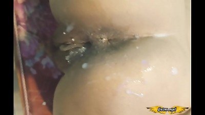 Indian lady firm porking defarent style & deepthroat blowjob cum in ass, Desi lady hardcore fucking defarent style & oral job spunk in Ass, Indian oral pleasure and jizz in ass,Deshiangel