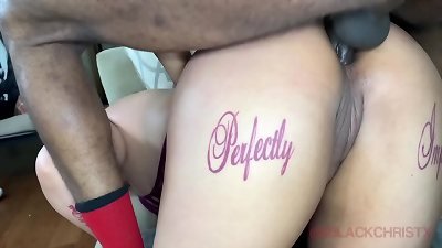 Alexis enjoy can&rsquo;t take rectal from black Christ