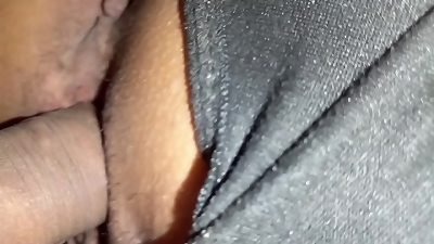 plumb her in doggy style, pushing the penis all the way in until she cums.