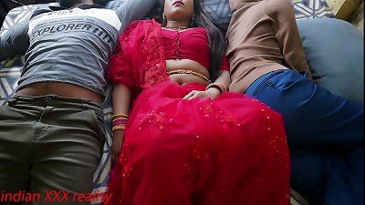 Indian hard-core Desi Step family in hindi