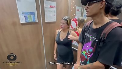 I pound an unknown Latina nymph who asks me for help and I pound her firm in my apartment. H.L.