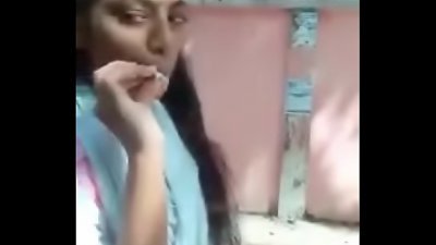 Bangladeshi  smoking chick
