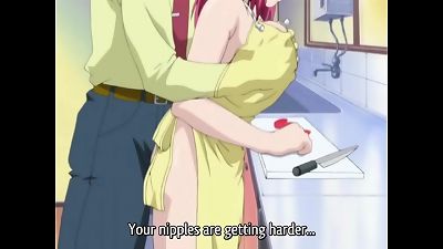 manga porn scholgirls kiss while giving schoolteacher a double tit-fucking