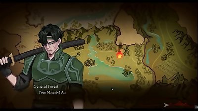 Barbarian legend [PornPlay anime porn game] Ep.1 lewd interogatory for the blondie gripped elf doll