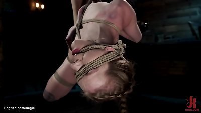 trussed sub tormented and fisted