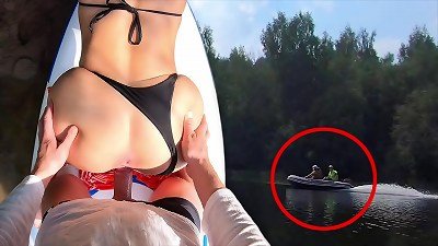 We Were Noticed - Real Risky Outdoor Ð Ðµr nail by the sea Bank - Alisa lovely