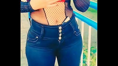 My stepmother with a hefty caboose asks me for sex, and I record it with my cell phone and upload it to Tik Tok