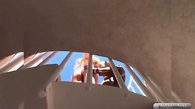 Nikki Nievez Takes Off Her thong swimsuit And pulverizing With Lex Steele!