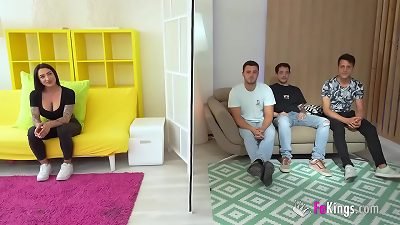 Spanish babe knows how to milk any dick dry: She's Nelia Estrada!