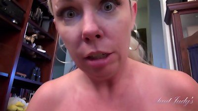 AuntJudys - wooly mother Stepmom Liz bj's Your cock (POV)