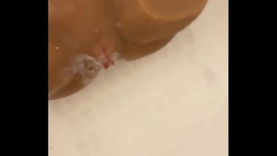 Russian cougar washes her secretary friend after being pulverized by a client in San Francisco