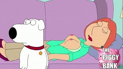 Brian fondles Lois Griffin!