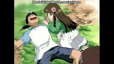 anime porn teen plowing in the water