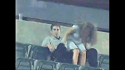 Adam and Eve Caught pulverizing at a ball game