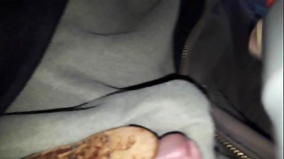 Getting deep throated by vacuum one