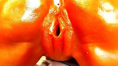 Stepmom stumbled upon stepson sex lady and exposes it's big cameltoe vagina to the world