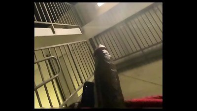 jerking My bbc Outside In The Rain