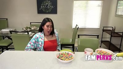 asian stepdaughter scissors my daughter when I am not around