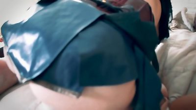 foursome cosplay featuring Deadpool, wonderwoman, crimson Sonja and Green Lantern