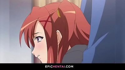 Cafe employees having hookup