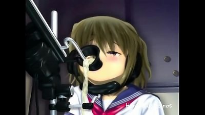 diminutive manga porn hottie enjoys fucking machines