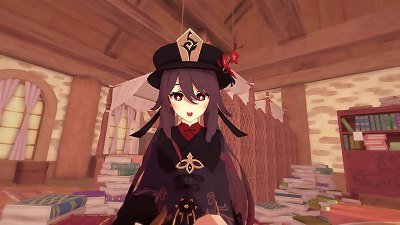 Genshin influence - Hu Tao Footjob [4K, 60FPS, 3-dimensional anime porn Game, Uncensored, Ultra Settings]