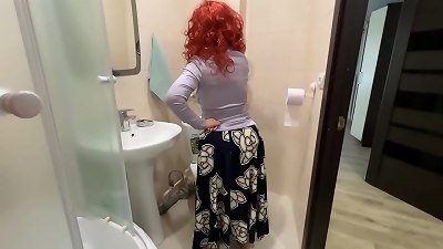 red haired mom agreed to anal hook-up with her sonnie