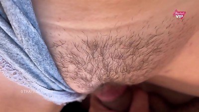 tearing up molten with the furry puss until he cum inside