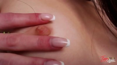 beautiful student recorded a home video for her parent