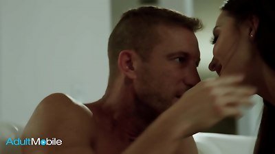 ADULTMOBILE - Melissa Stratton Gets poked In Doggystyle, Then Gets A dirty jizz shot All Over Her ass