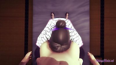 Kimetsu no Yaiba hentai - pov Shinobu porno - japanese hentai hentai porn