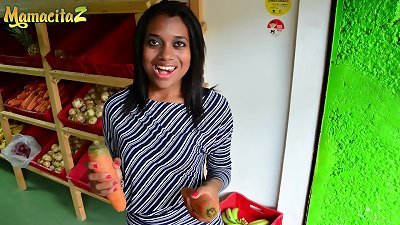 MAMACITAZ - #Luisa Chocolate - handsome black teenage rides Stranger On Her very first escapade On porn webcam