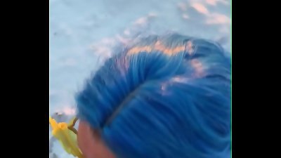 unload steamy steaming piss in my mouth , public pee gulping