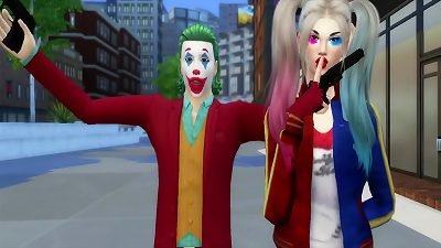 Joker and Harley Quinn The Criminals of lovemaking
