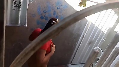 My neighbor really wants to fuck me, I fulfill his wish. sometimes you have to be a whore for your neighbors.