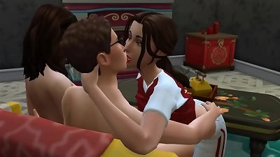 Sims 4 - Common days in the sims | power against my hellion 3/3